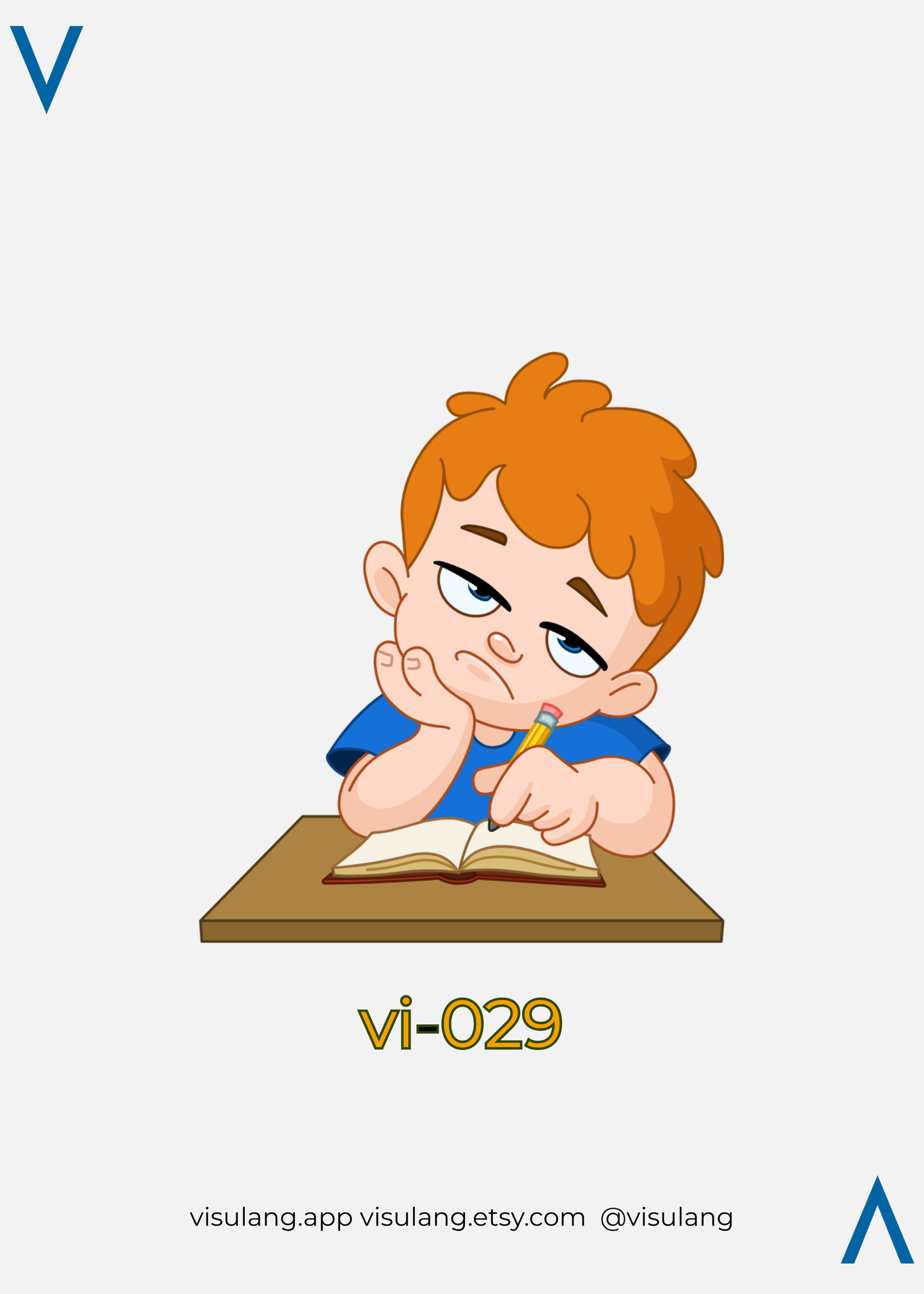 Quiz mode of Visulang flashcards.