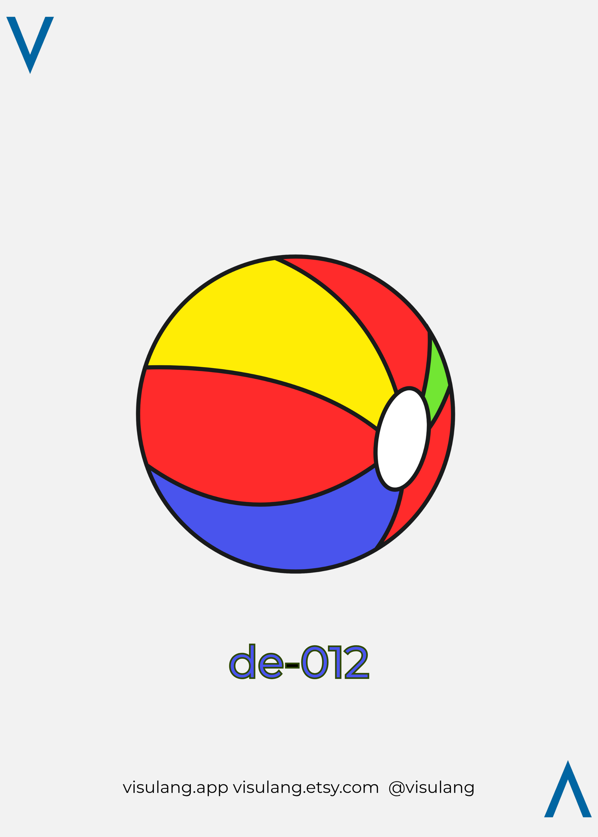 Backside of German flashcard