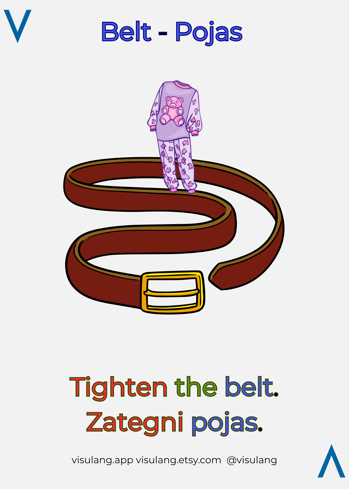 Tighten the belt - Zategni pojas 