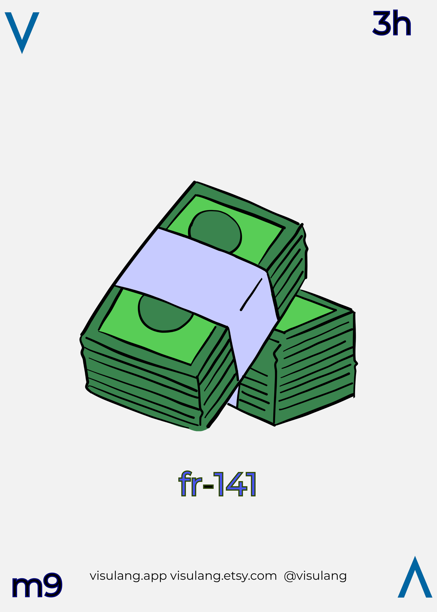 The Visulang Dual-Language Flashcard Packs: Spanish & French Visual Recall Systems