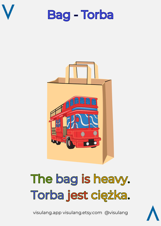 The bag is heavy - Torba jest ciężka